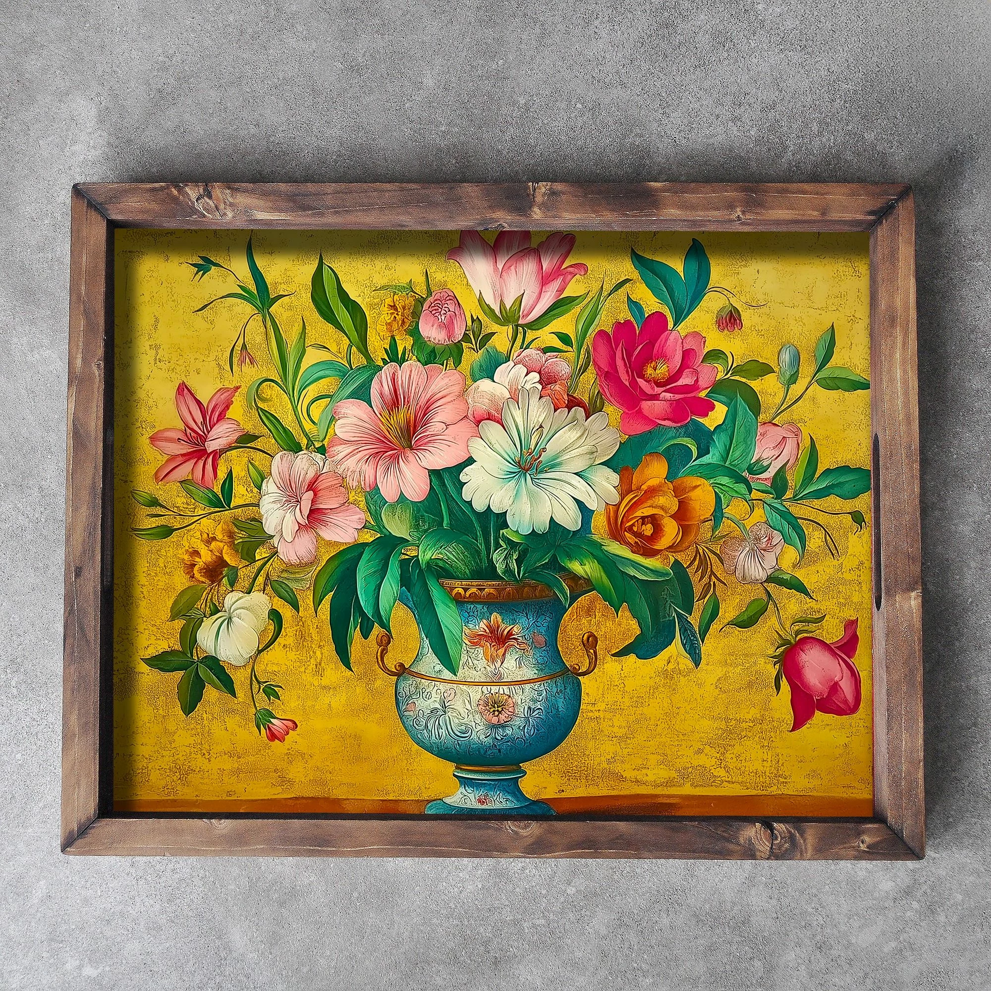 Tabaka druri, shumëngjyrëshe, Evila Originals, REF030, 48x38x4 cm