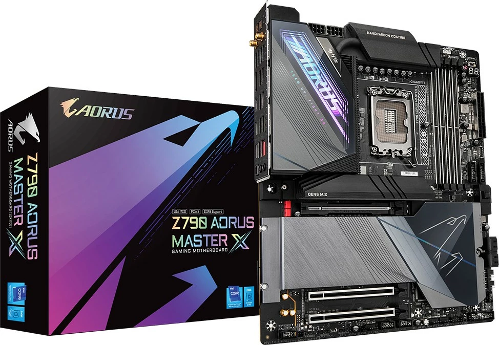 Pllakë amë Gigabyte Z790 AORUS Master X, Intel, DDR5