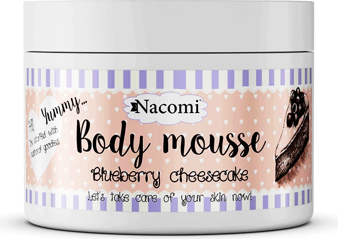 Krem trupi për femra Nacomi Blueberry Cheesecake, 180ml