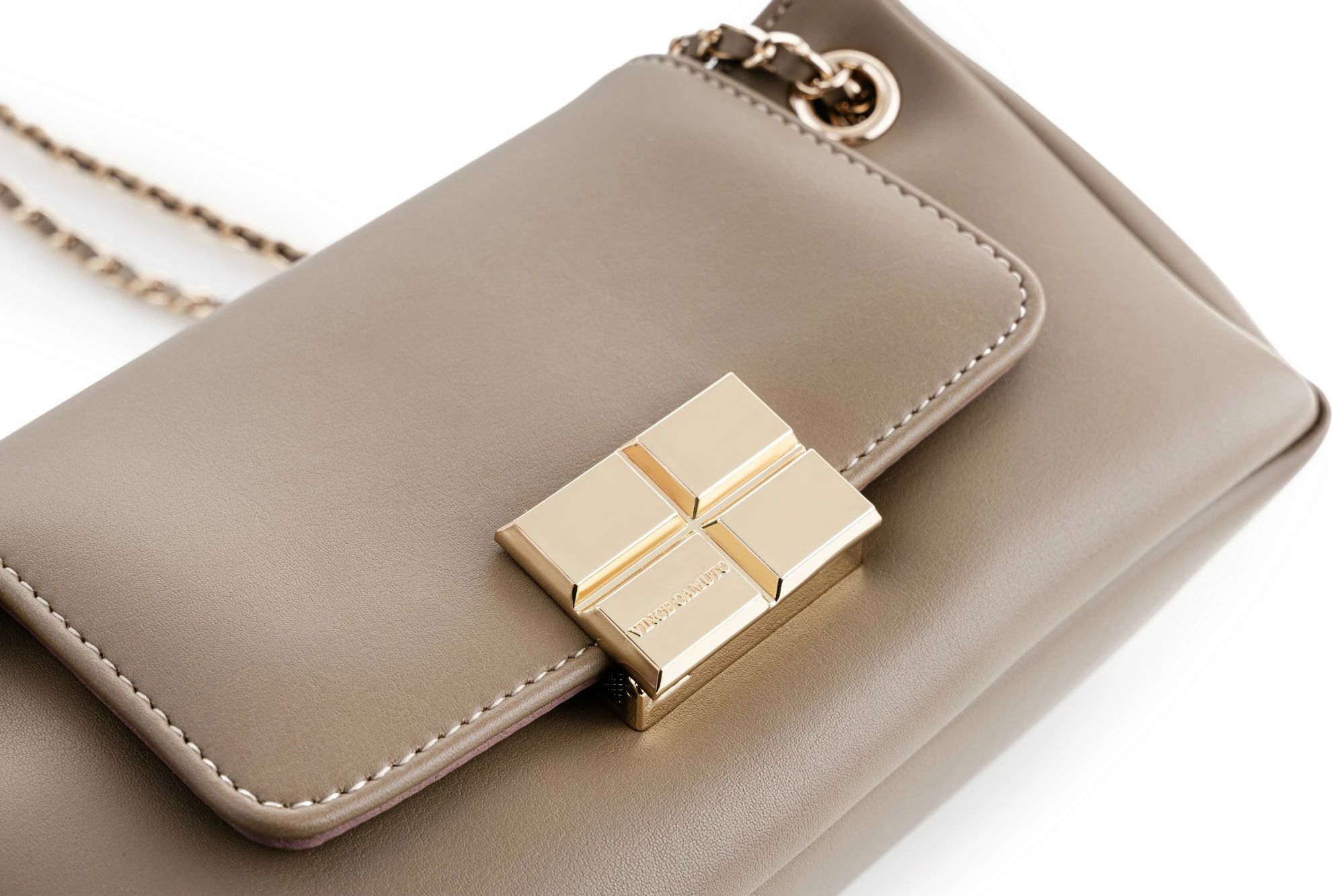 Çantë shpatullash Vince Camuto, Siena, ngjyrë mink