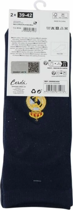 Çorape Real Madrid, navy blue