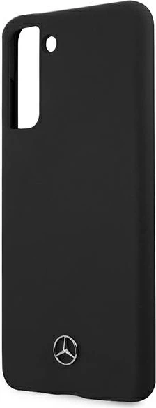 Mbështjellës Mercedes MEHCS21SSILBK për Samsung Galaxy S21, silikon, i zi
