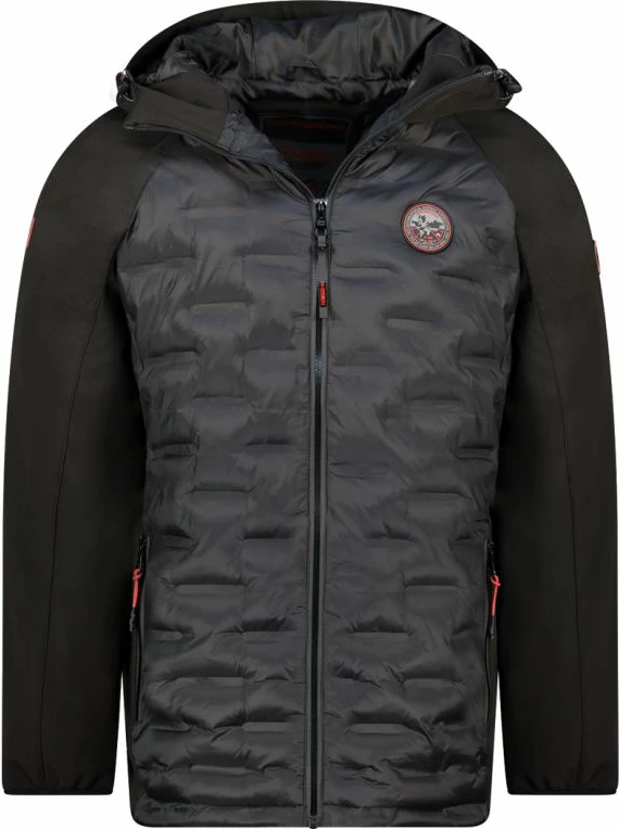 Jakne për meshkuj Geographical Norway, e zezë