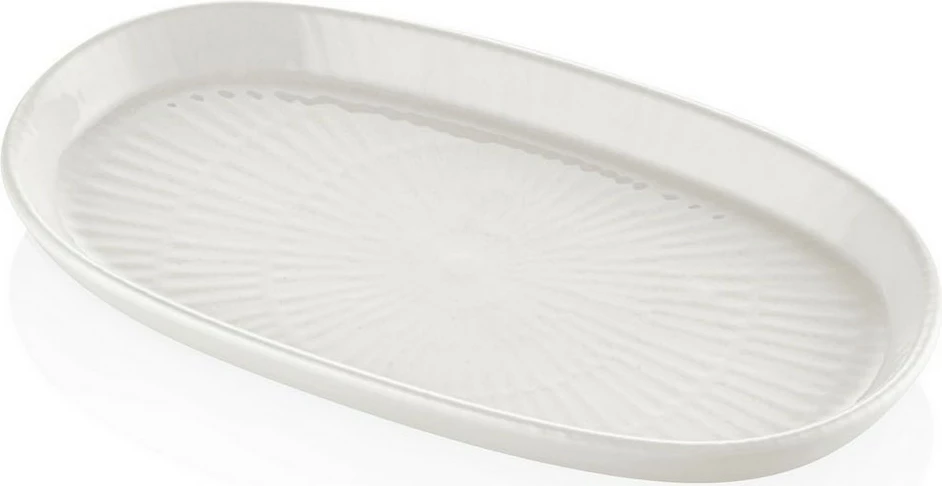Set pjatash servirëse Hermia NON0022, 2 copë, krem