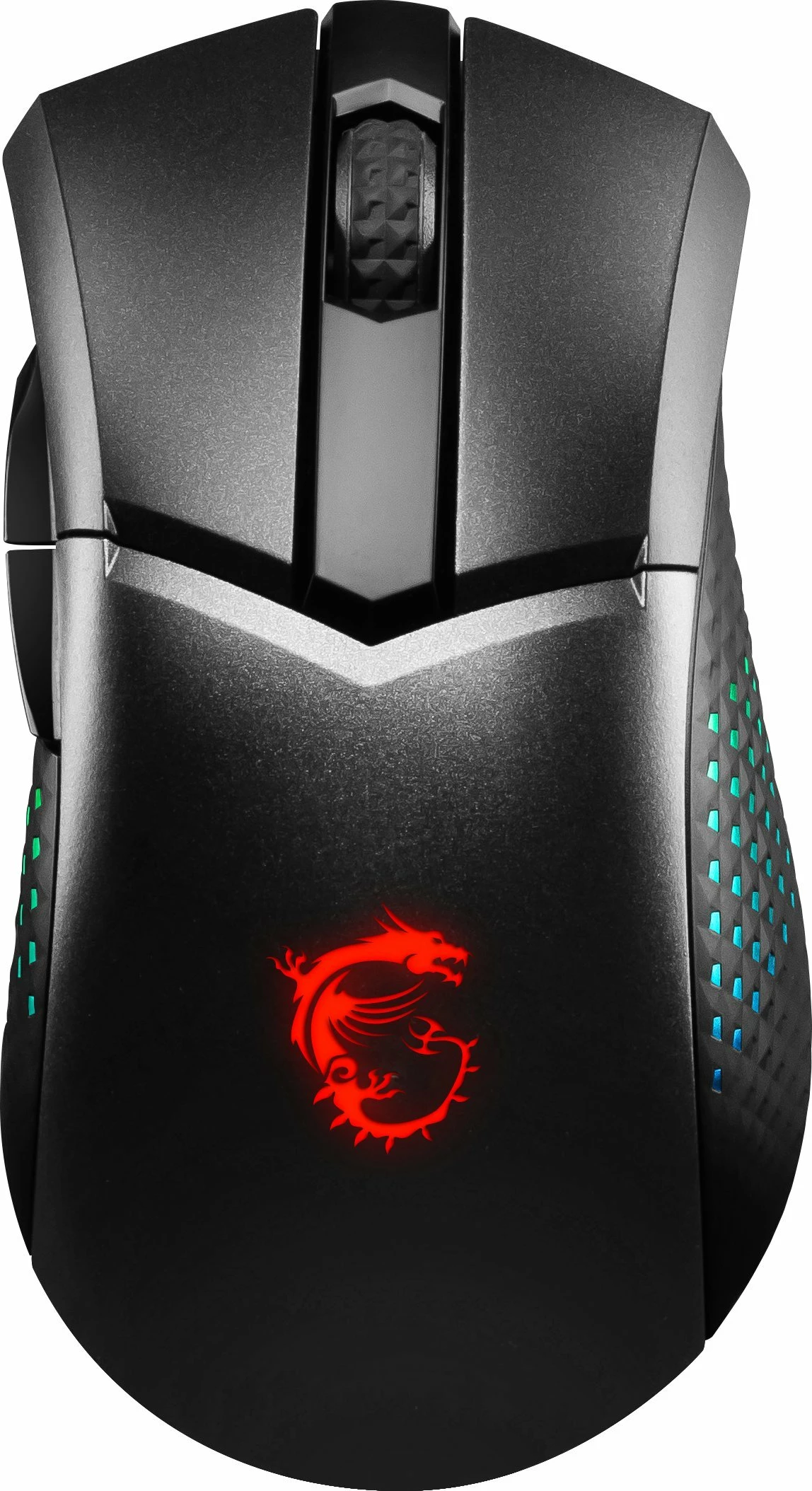Maus MSI Clutch GM51 Lightweight Wireless S12-4300080-C54, PAW 3395, 26000 DPI, RGB, me docking station, i zi