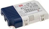 Drajver LED Synergy21 Mean Well LCM-25DA, 25W, 24V, DALI/Push Dim, IP20, bardhë/blu