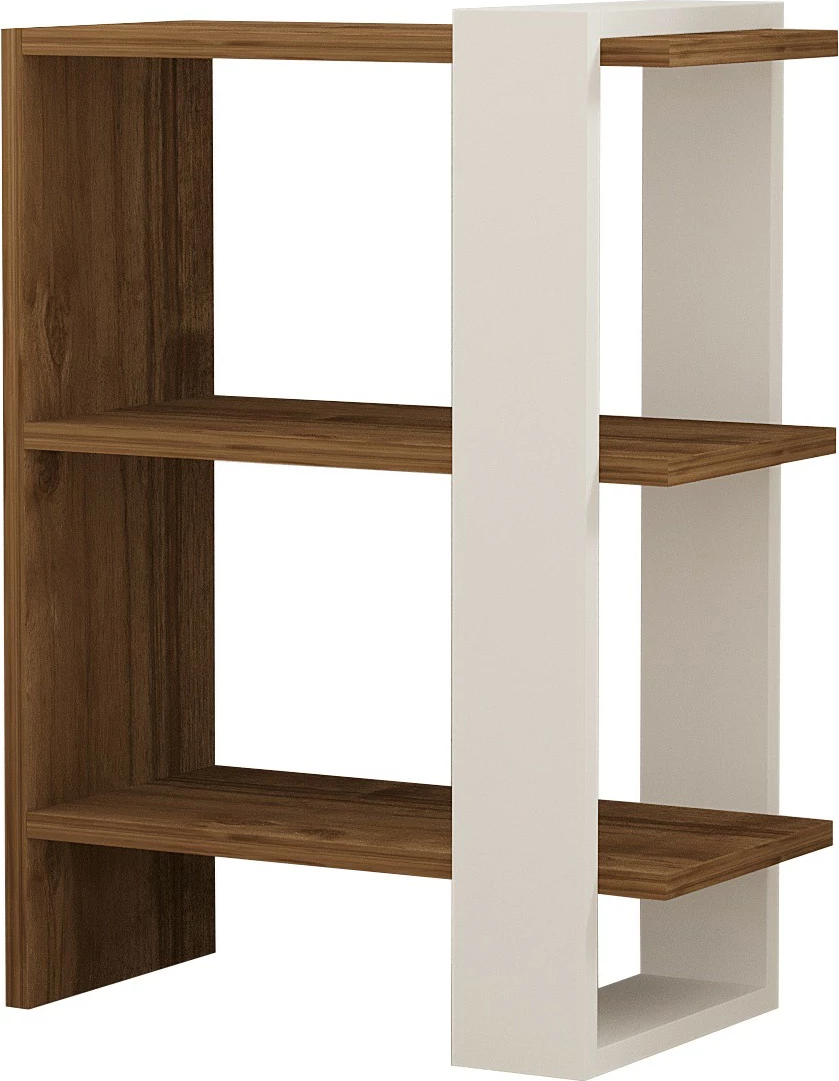 Raft librash Hanah Home, Gaye, ngjyrë arre dhe e bardhë