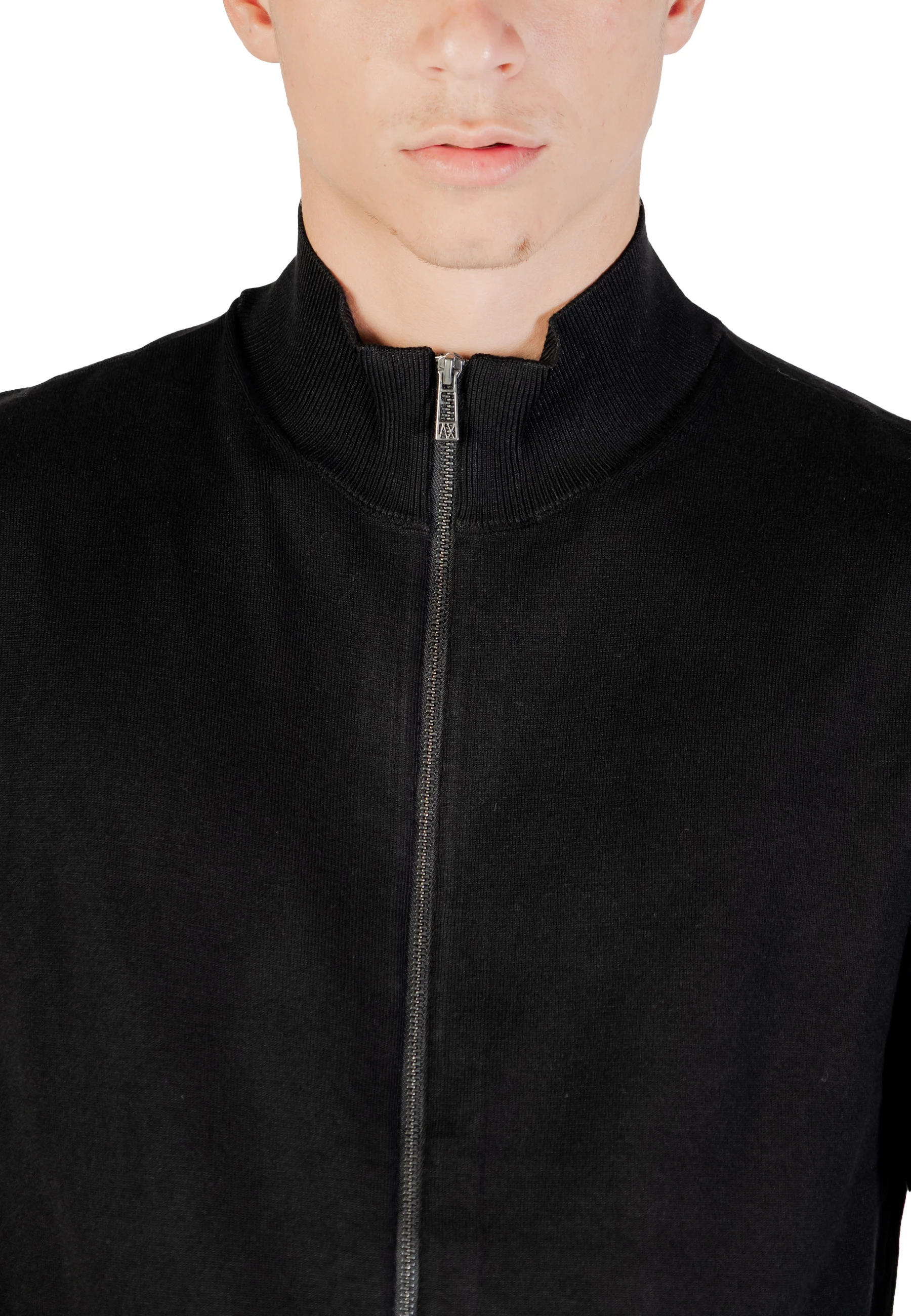 Kardigan për meshkuj Armani Exchange XM001279 AF10454, i zi [Madhësia: XXL]