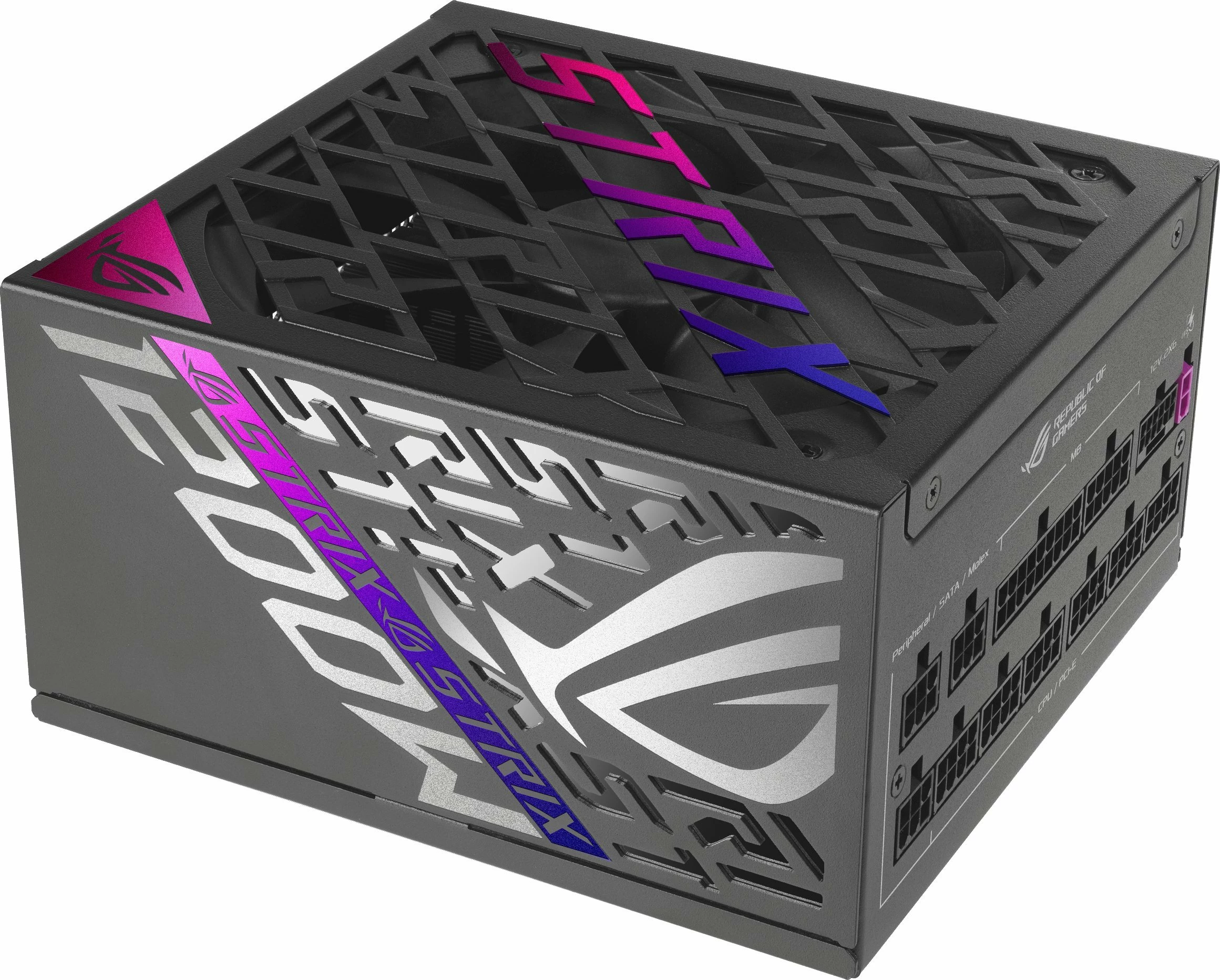 Furnizues energjie Asus ROG Strix Platinum 1200W, ATX 3.1, 80 Plus Platinum, fully modular, 90YE00W0-B0NA00, i zi