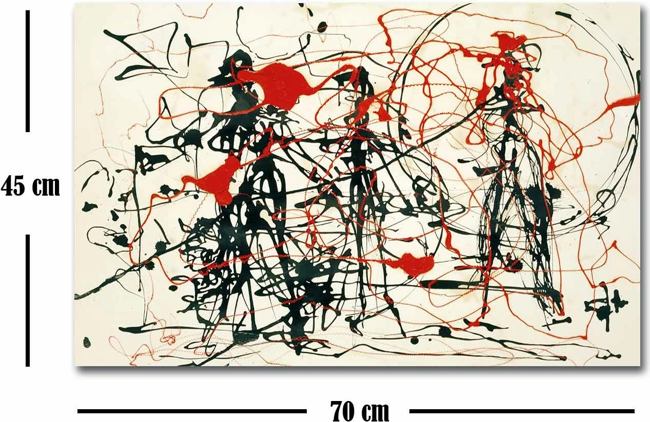Pikturë dekorative në kanavacë, shumëngjyrëshe, FAMOUSART-070, 45x70cm