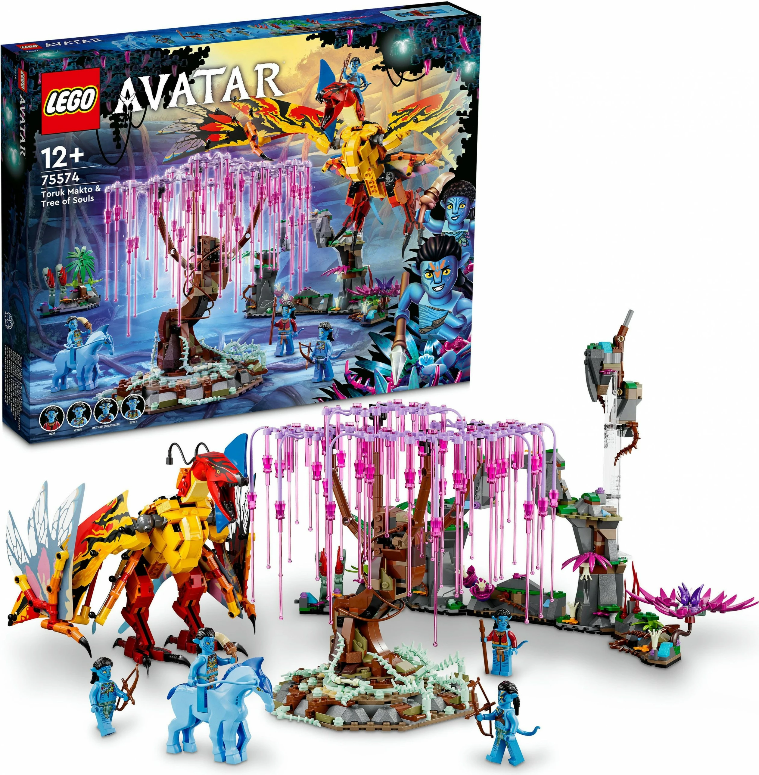 Set ndërtimi LEGO Avatar Toruk Makto & Pema e Shpirtrave, 1212 copa, plastikë, shumëngjyrësh