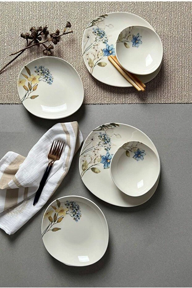 Set enësh për drekë (12 copë), Hermia Concept, PBL12YKPRS1015