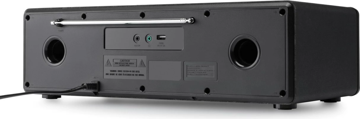 Mini tower audio JVC RD-E984B, Bluetooth 5.2, MP3, USB, TFT, e zezë