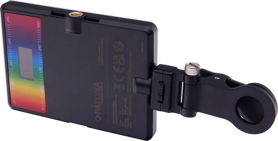 Dritë LED portabile PATONA Premium RGB/Bi-Color për smartphone, 2000 mAh, Bardhë