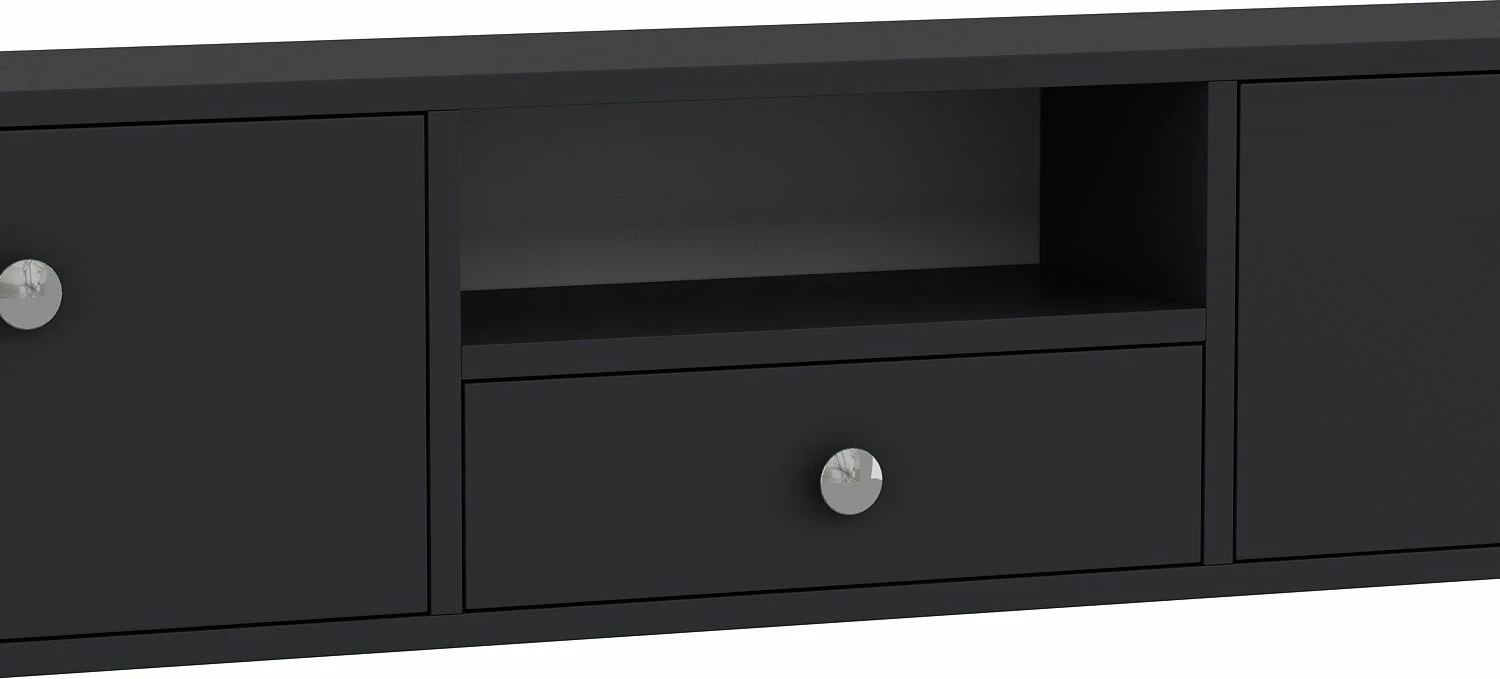 Komodë TV, Skye Decor, anthracite, silver, 1301-DROP-1