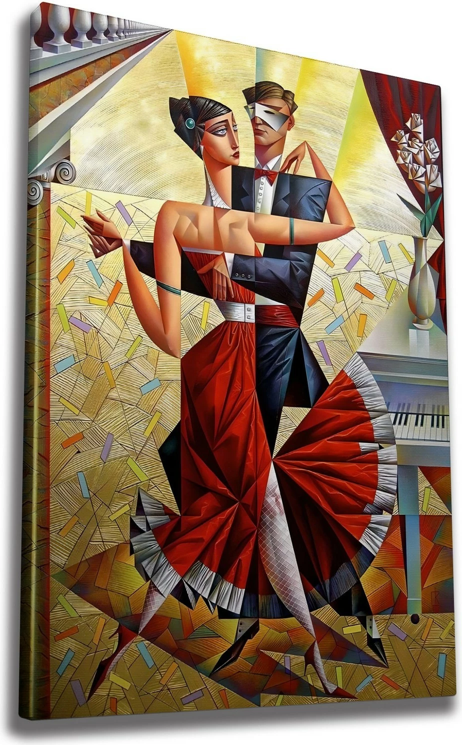 Pikturë dekorative në kanavacë, shumëngjyrëshe, WY316, 50x70cm