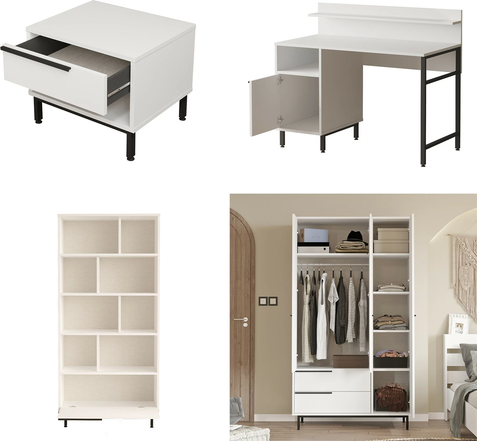 Set dhome për të rinj Skye Decor, ON25-W