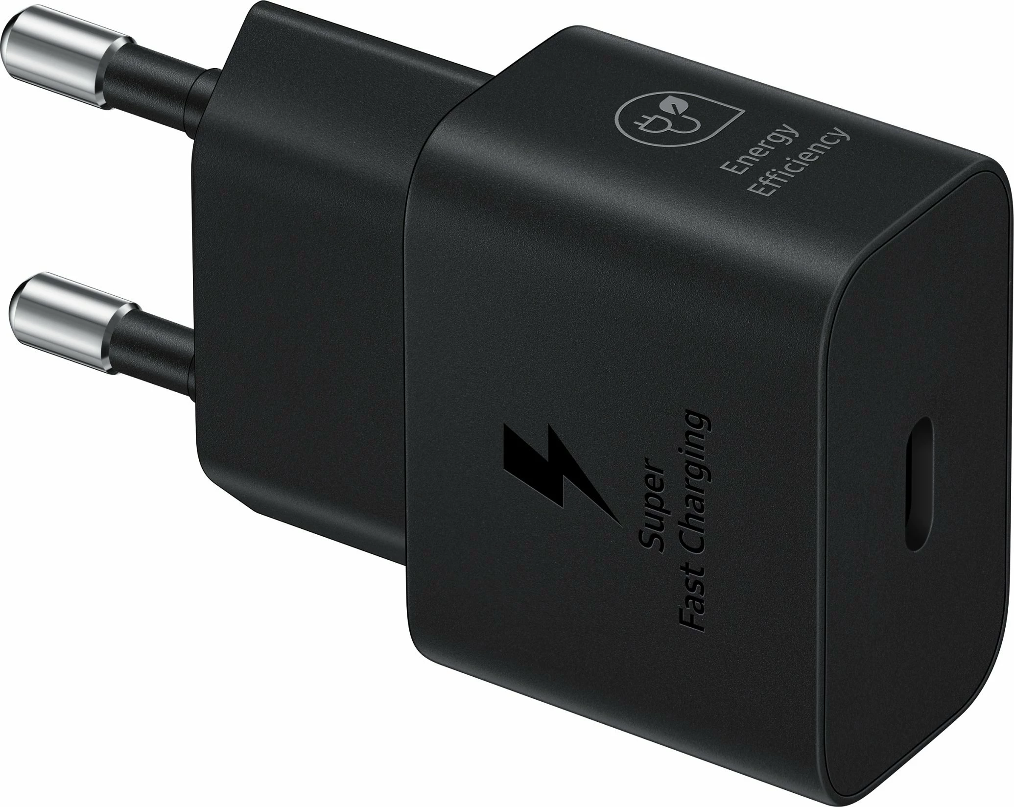 Karikues rrjeti Samsung EP-T2510XB 25W 1x USB-C PD 3.0 PPS me kabllo USB-C 1 m, i zi