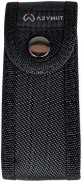 Thikë shpëtimi AZYMUT H-K2010878 me prerës rripi, thyes xhami dhe mbështjellës, e zezë