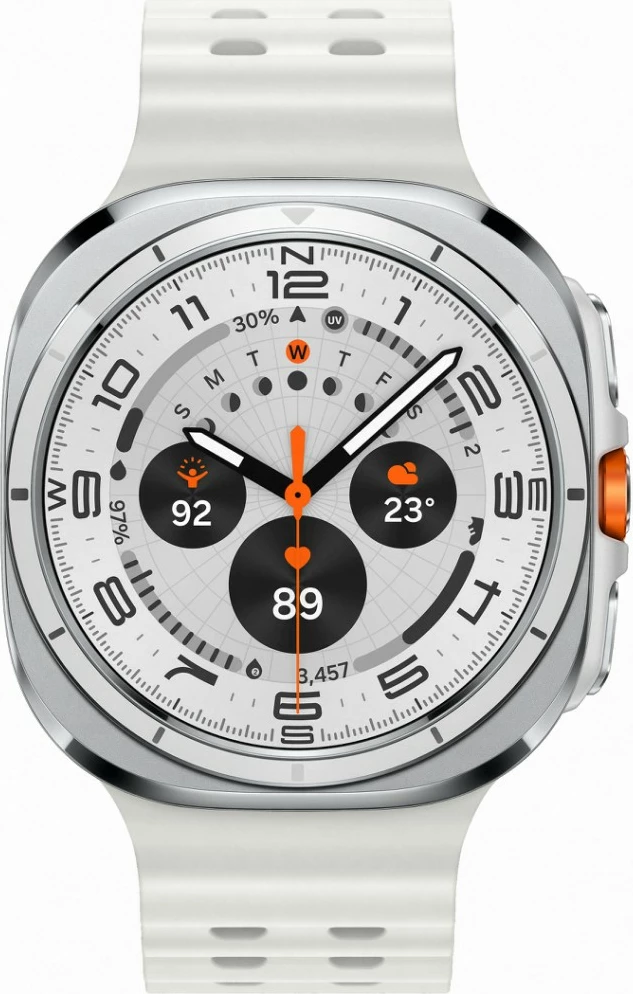 Samsung Galaxy Watch 7 Ultra, 47mm, e bardhë titanium