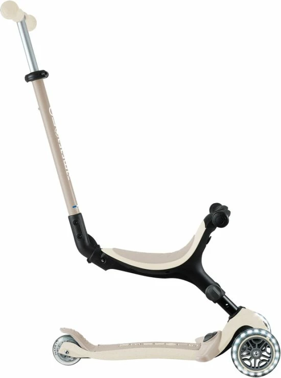 Trotinetë me ulëse ride-on Globber GO•UP ACTIVE LIGHTS ECOLOGIC 745-566, 3-në-1