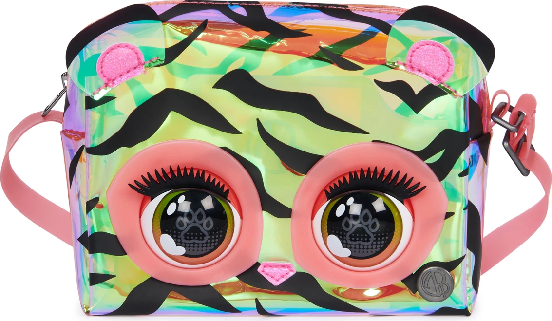 Purse Pets Holographic Purrisma Interactive Crossbody Bag