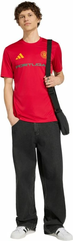 Fanellë futbolli për meshkuj adidas Portugal 26 Away KH2310, e kuqe