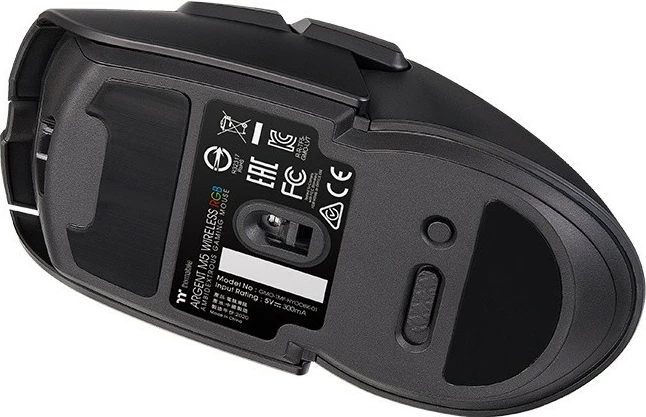 Maus gaming Thermaltake Argent M5 Wireless RGB, 16000 DPI, i zi