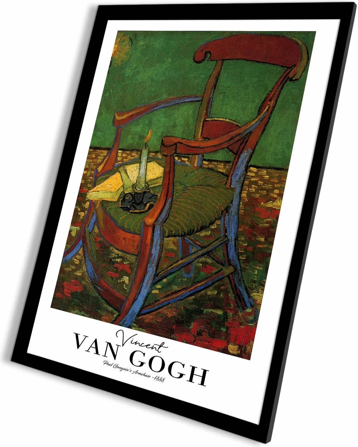 Pikturë dekorative me kornizë, Wallity, shumëngjyrëshe, 4262SYHGOGH-005, 42x62cm