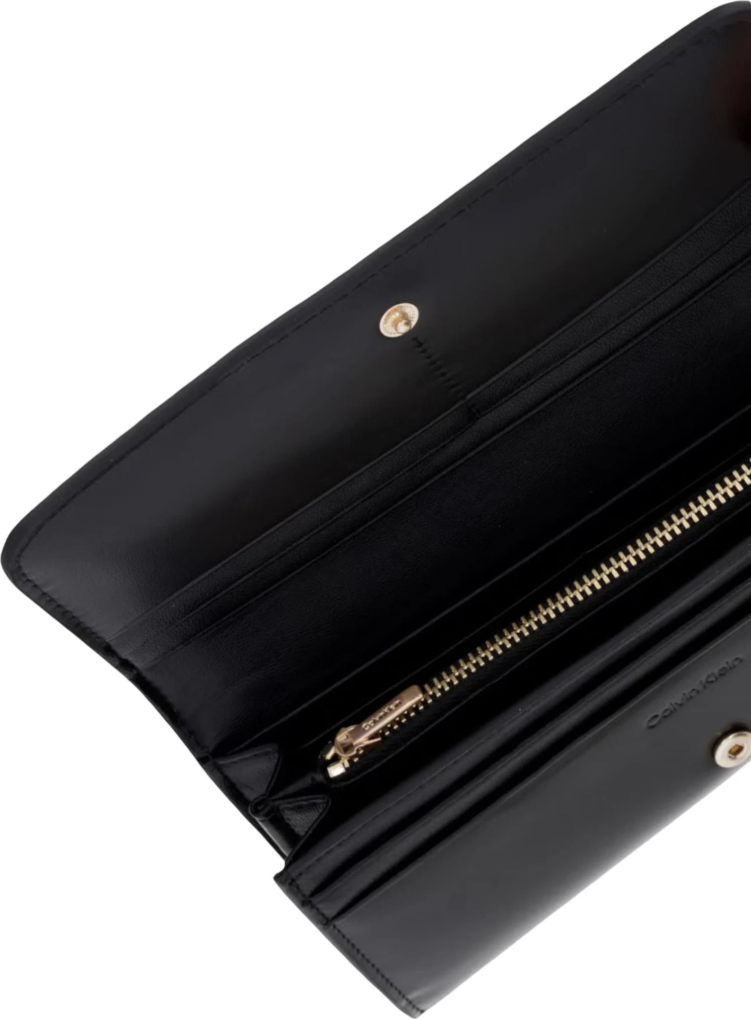 Portofol i gjatë për femra Calvin Klein LV04F1224G, i zi