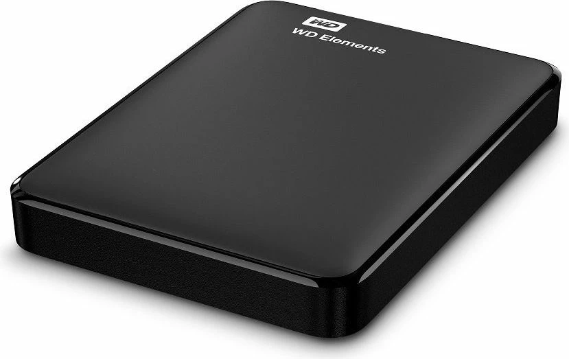 Hard disk i jashtëm WD Elements Portable 2TB USB 3.0 (WDBU6Y0020BBK-WESN), bardh e zi