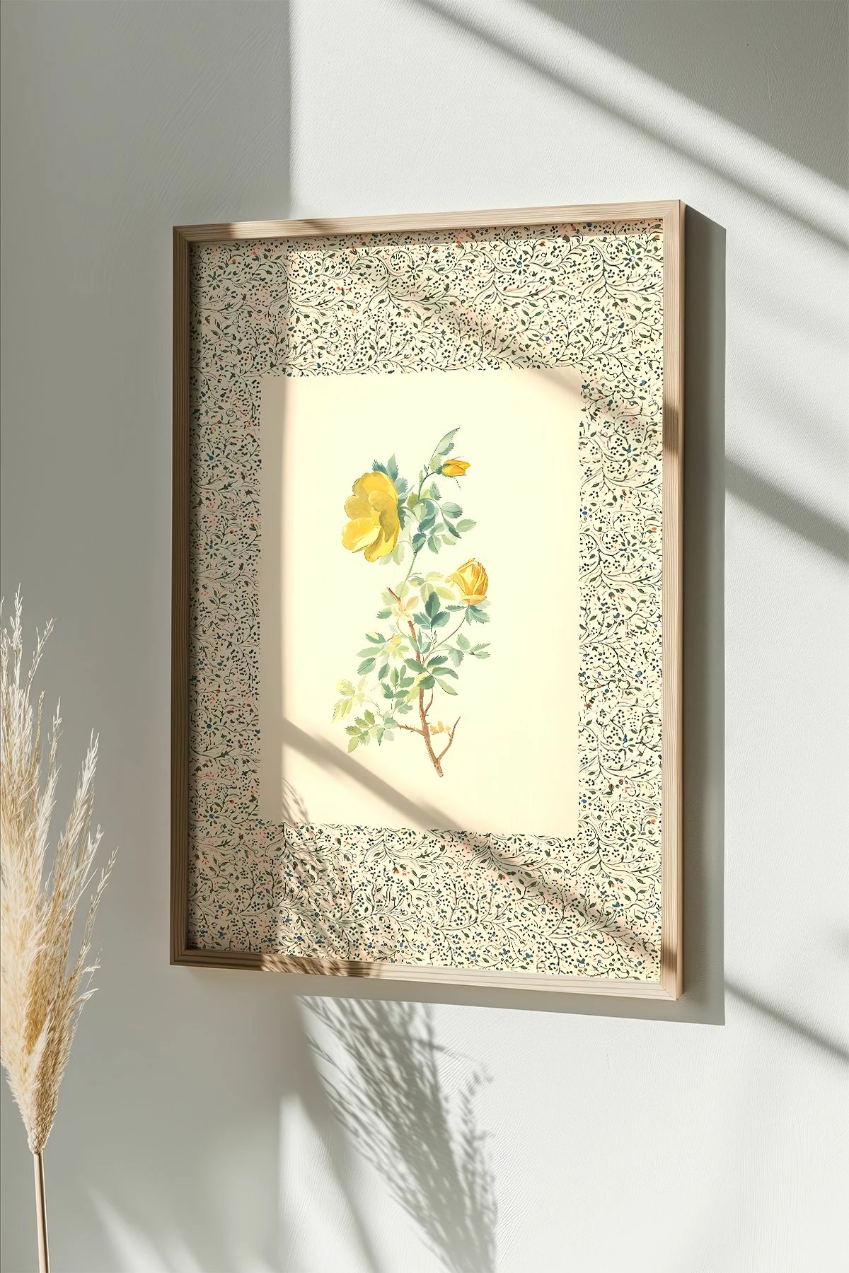 Pikturë dekorative me kornizë, Wallity, Artsmdftek13-3348, shumëngjyrëshe, 33x48cm