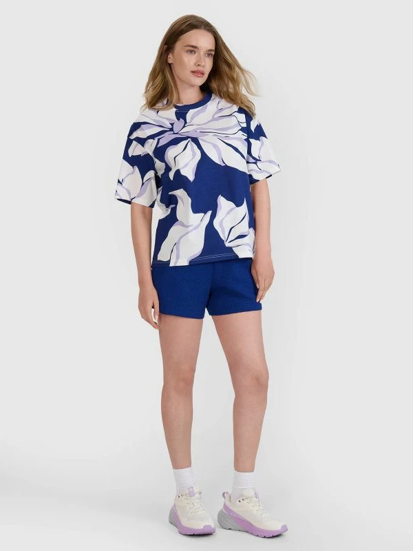 Maicë oversize për femra 4f me printim