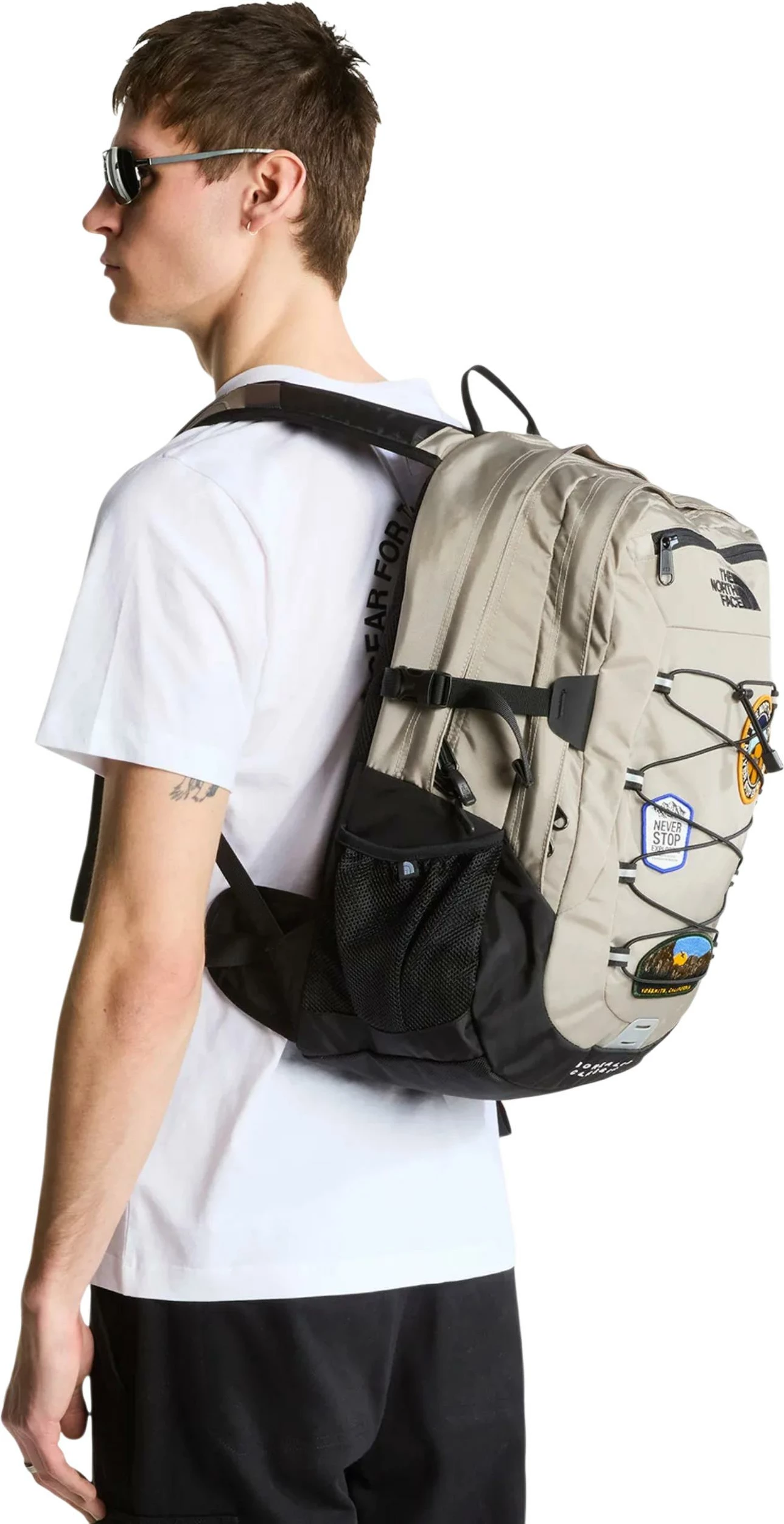 Çantë shpine për meshkuj The North Face Borealis CLSSC PATCH NF0A8KE8, e hirtë