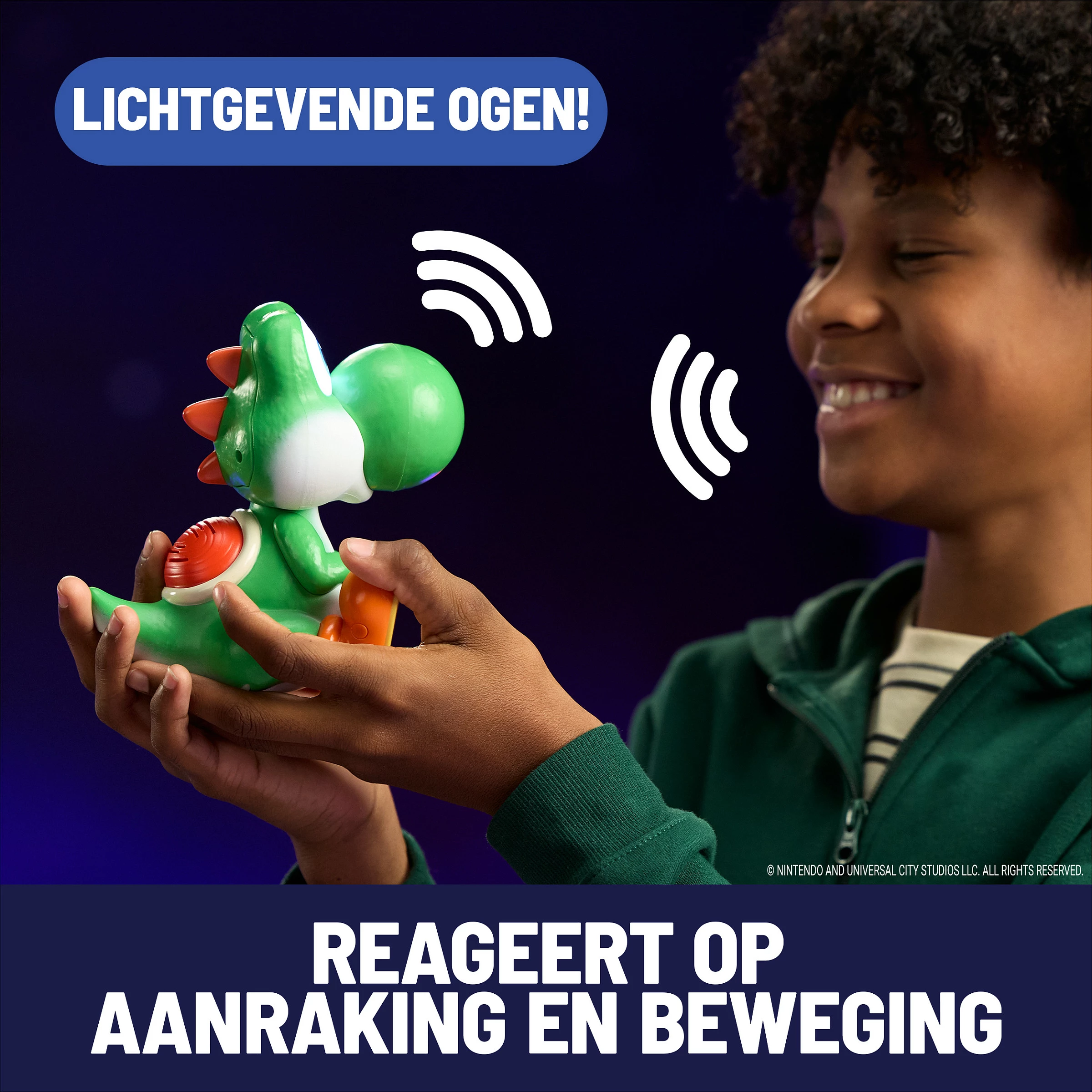 Figurinë lodër Spin Master Super Mario Hatchin' Yoshi Egg, Yoshi jeshil/bardhë