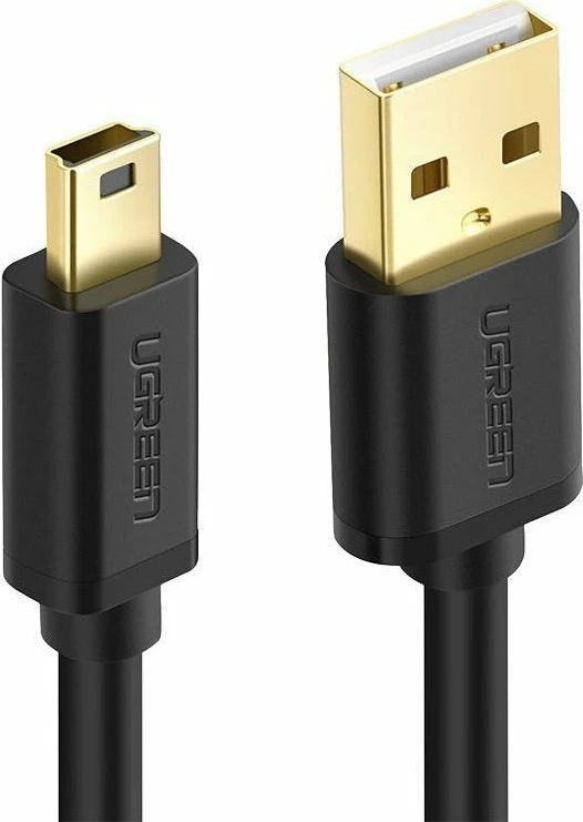 Kabllo USB Ugreen US132/10355B USB-A në Mini USB (USB 2.0), 1 m, e zezë