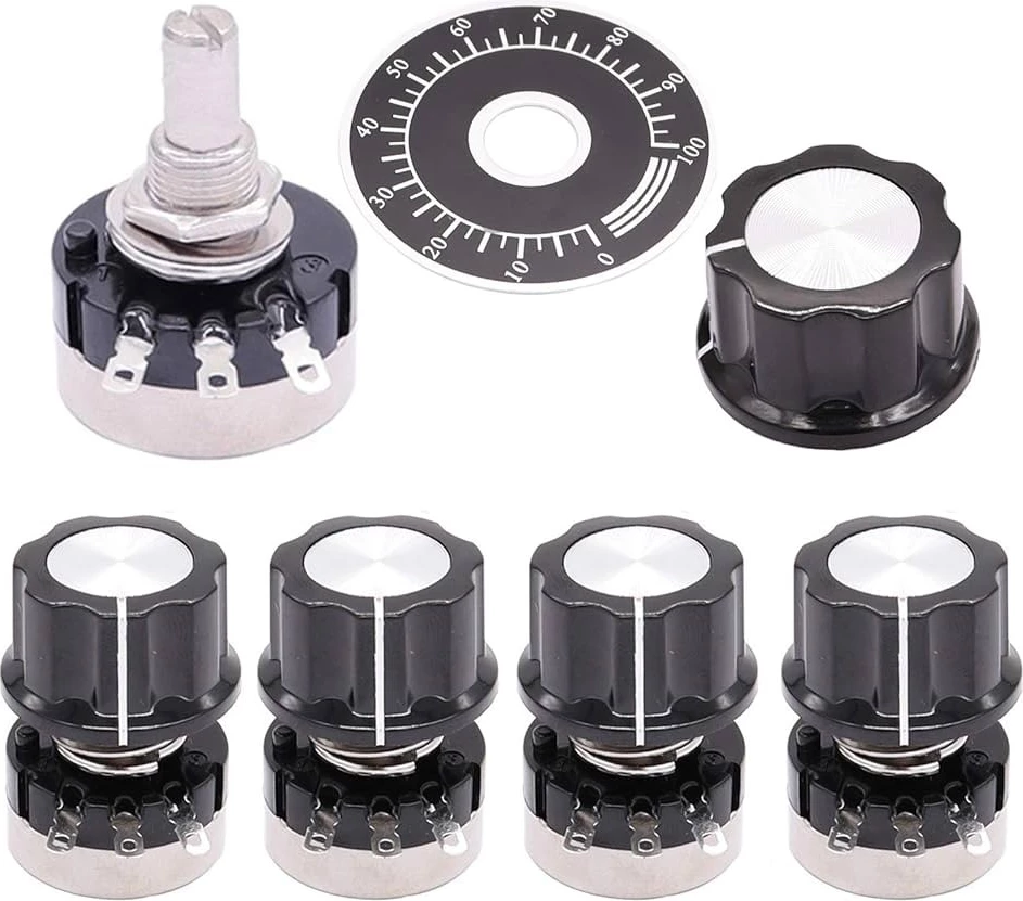 Potenciometër 1K Ohm RV24YN 20S 0.2W