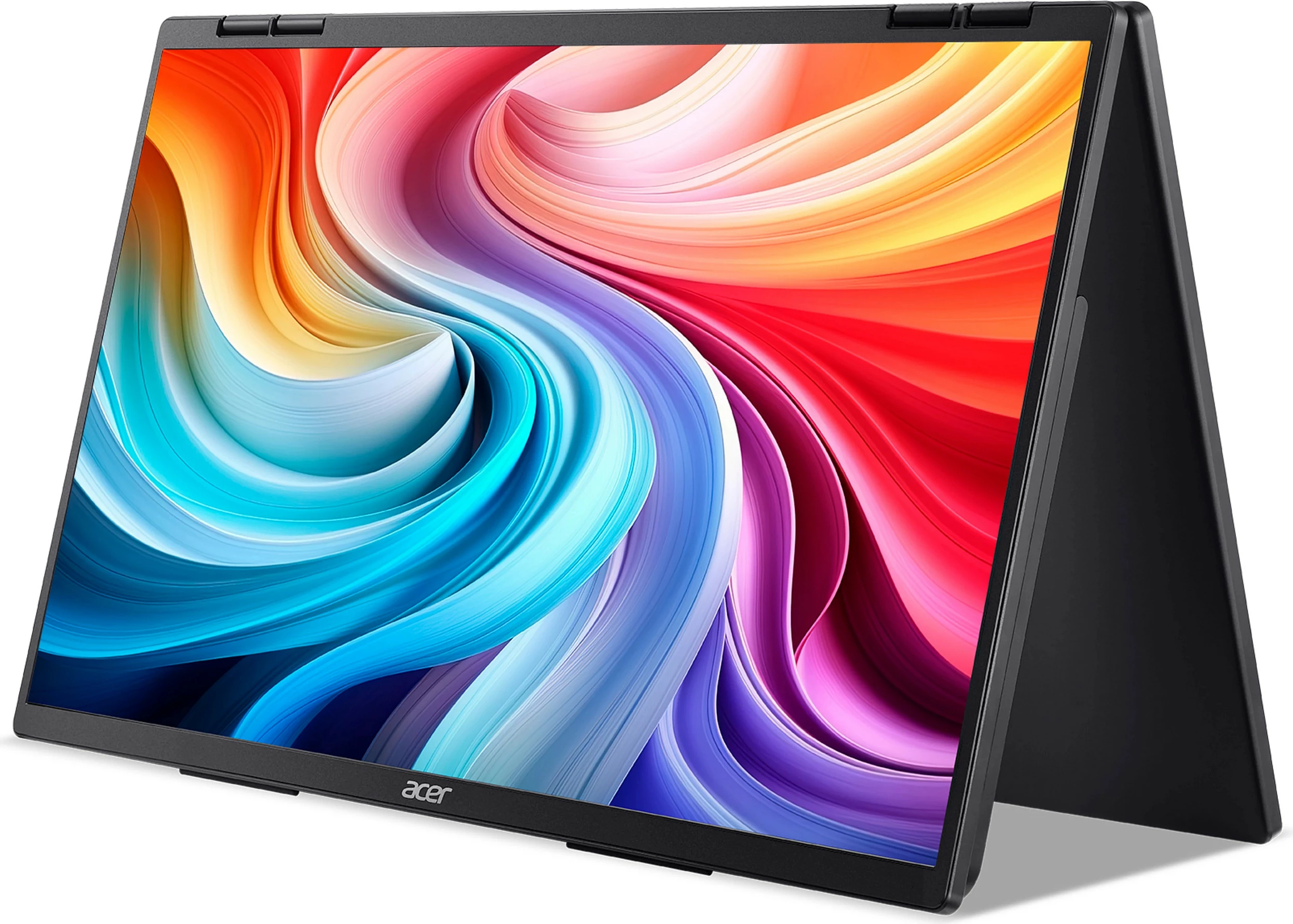 Monitor portativ Acer PD243YEBmiuux, 23.8", Full HD, IPS, 100Hz, ZeroFrame, i zi
