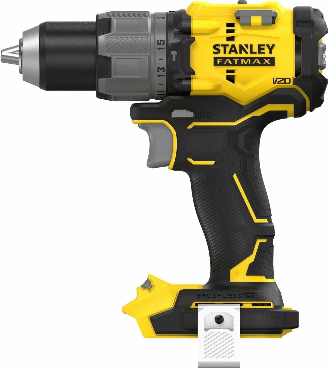 Set veglash me bateri Stanley Fatmax V20 SFMCK211MDT-QW 18V (2Ah + 4Ah) 6-copësh, verdhë/zi, me kuti
