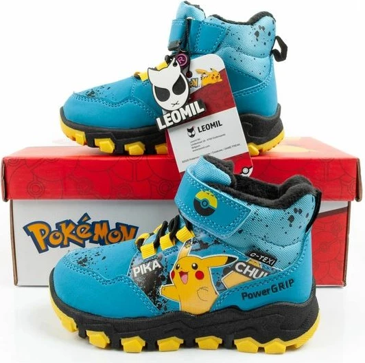 Çizme dimri për fëmijë Leomil Pokemon, të kaltra