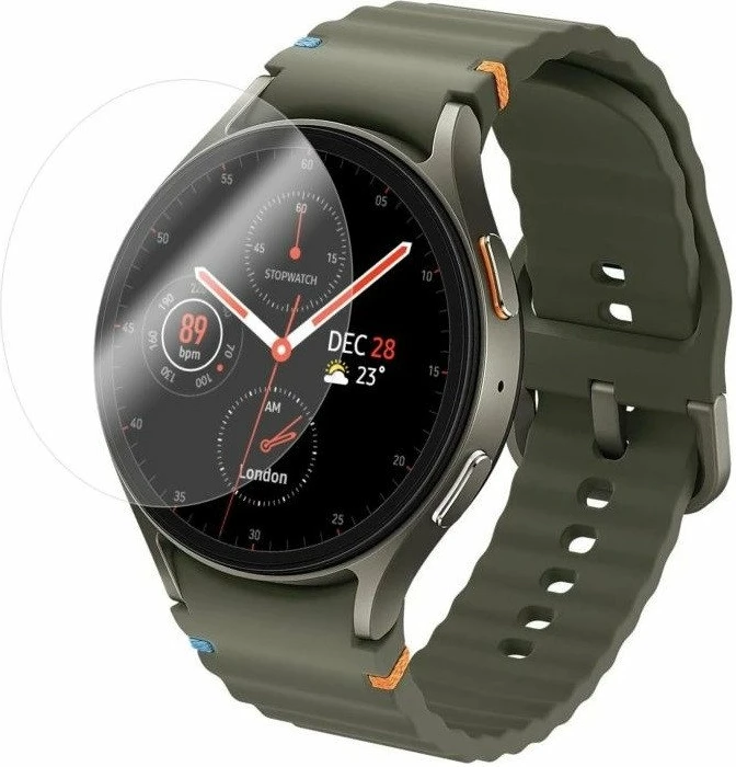 Xham i temperuar mbrojtës Fixed për Samsung Galaxy Watch 7 44mm, transparent, 2 copë