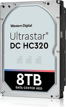 HDD Western Digital Ultrastar DC HC320, 8 TB, 7200 RPM, 256 MB, 3.5", Serial ATA III