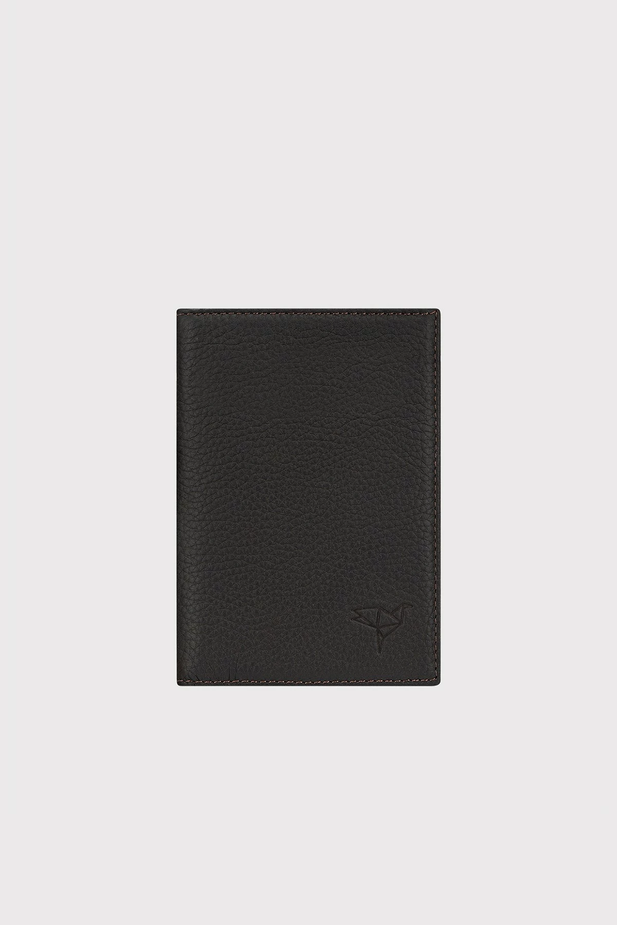 Portofol unisex Zoozie Bags, ngjyrë kafe, Passcase