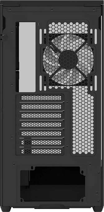 Kasë Aerocool P500A ACCS-P500A-001 Midi Tower, tempered glass, RGB, e zezë