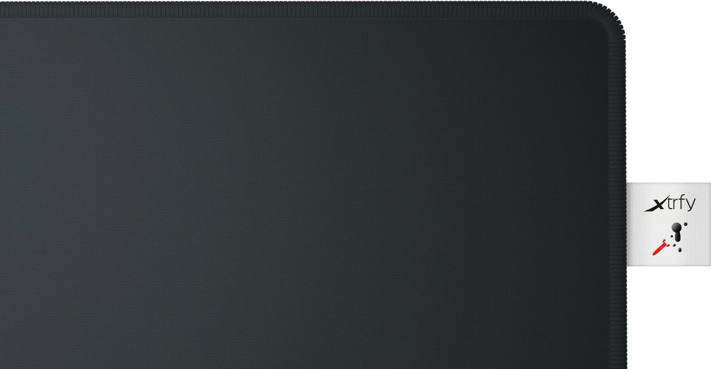 Mauspad Cherry XTRFY GPZ1, Gaming, E zezë