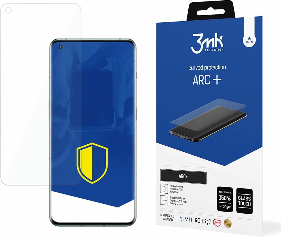 Folje mbrojtëse për ekran 3mk ARC+ për OnePlus 10 Pro 5G, transparente