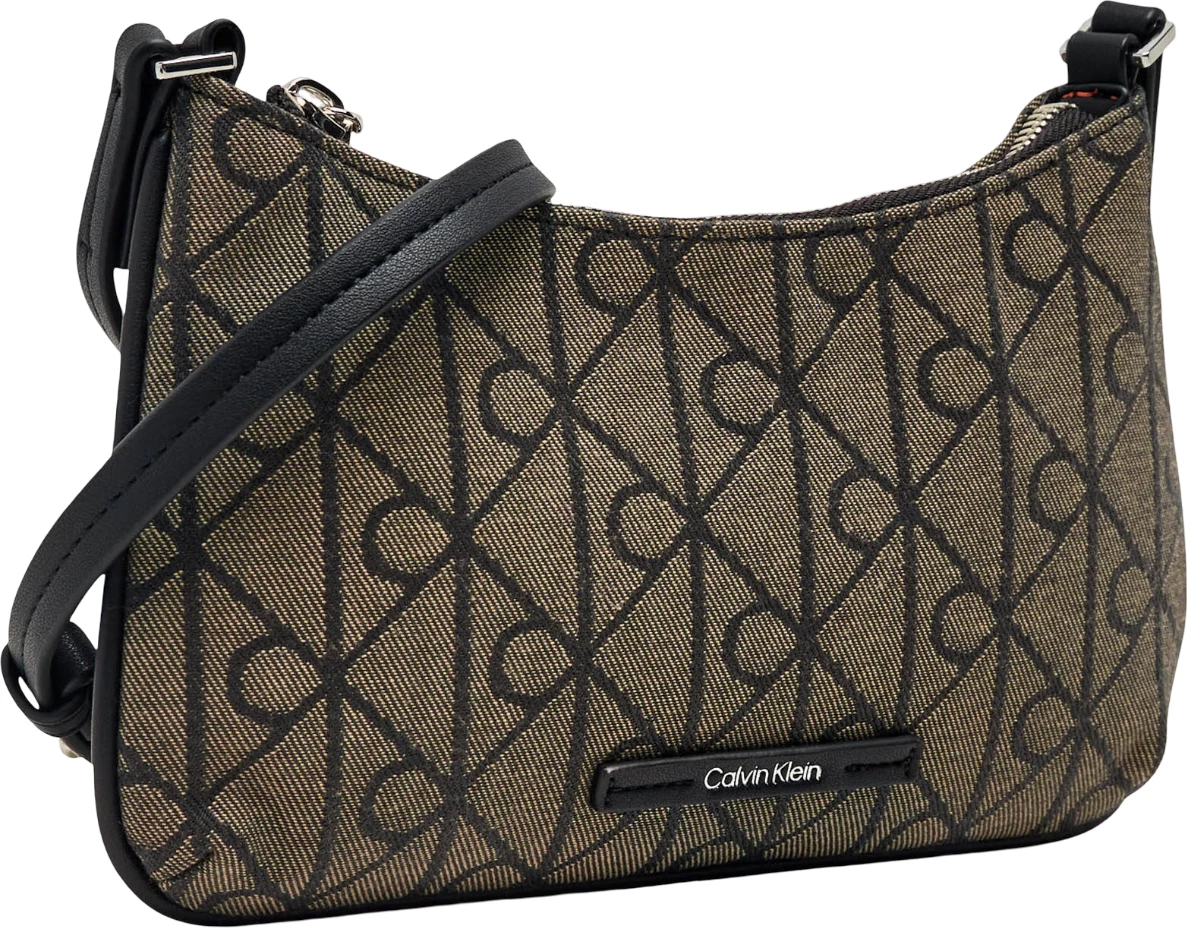 Çantë mini për femra Calvin Klein LV04F1164G, e zezë-bezhë