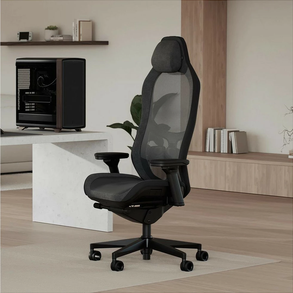 Karrige gaming Fractal Design Refine 2 Mesh Dark, mesh, e zezë