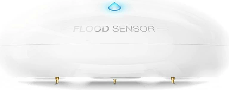 Sensor për përmbytje, FIBARO, FGFS-101 (FGFS101), HomeKit, sensor temperature, bardhë