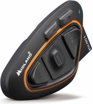 Interkom për helmetë Midland, i zi